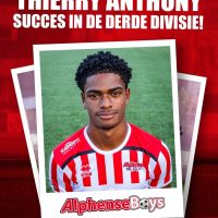 Thierry Anthony via Alphense Boys 1 naar club in subtop derde divisie