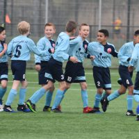 Rijnsburgse Boys JO11-1 – AB JO11-3 Een zéér nuttige 1 april