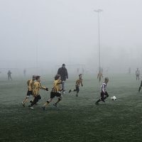 Rijnsburgse Boys Jo10-2 – AB  Jo10-1 (0-1): Niet om aan te gluren