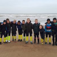 AB Jo10-1: Uitwaaien op het strand